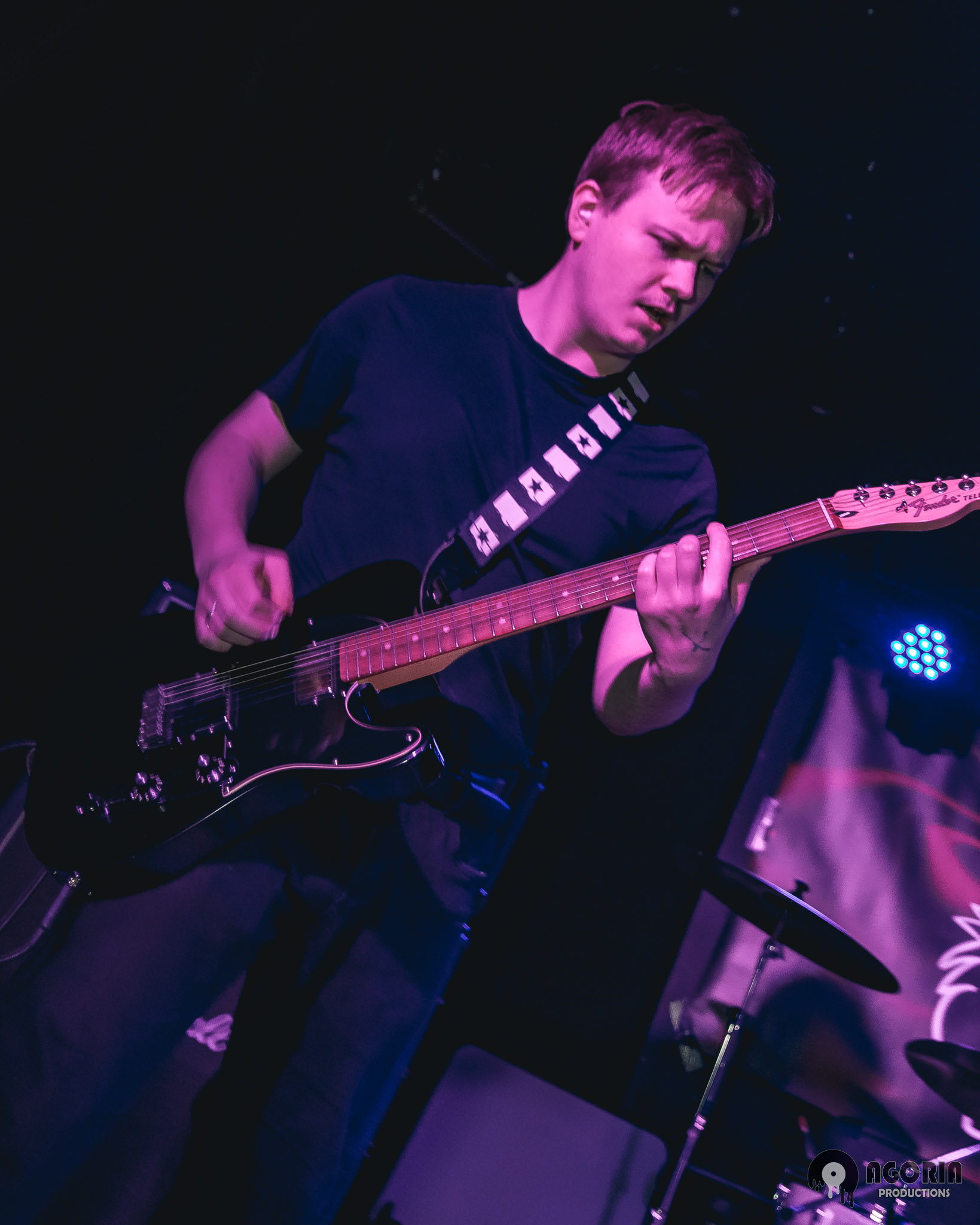 Nick of Fluffio & The RPC playing live in Toronto at the baby g