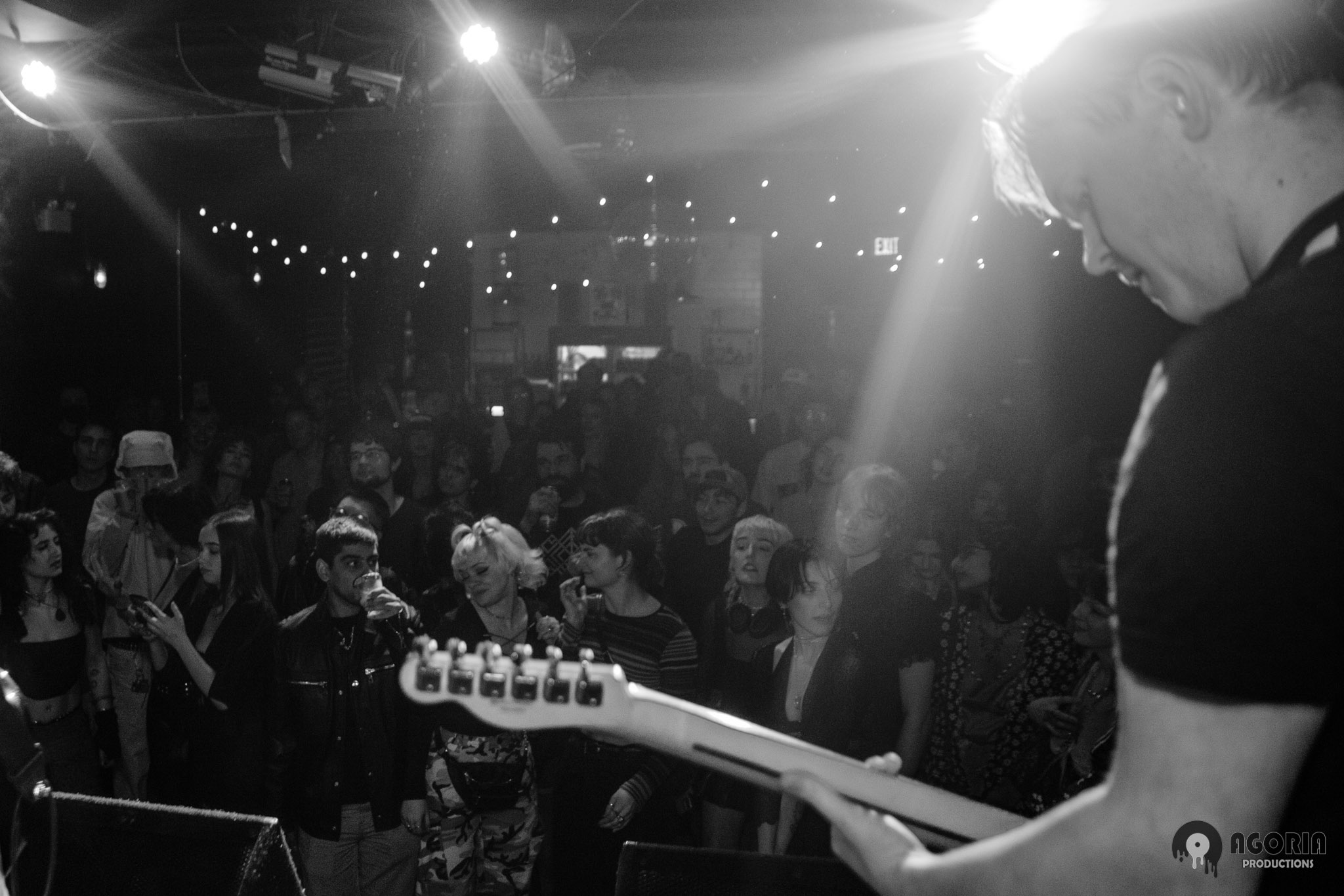 Fluffio playing with his band live to a packed crowd at The Baby G in Toronto to a packed crowd