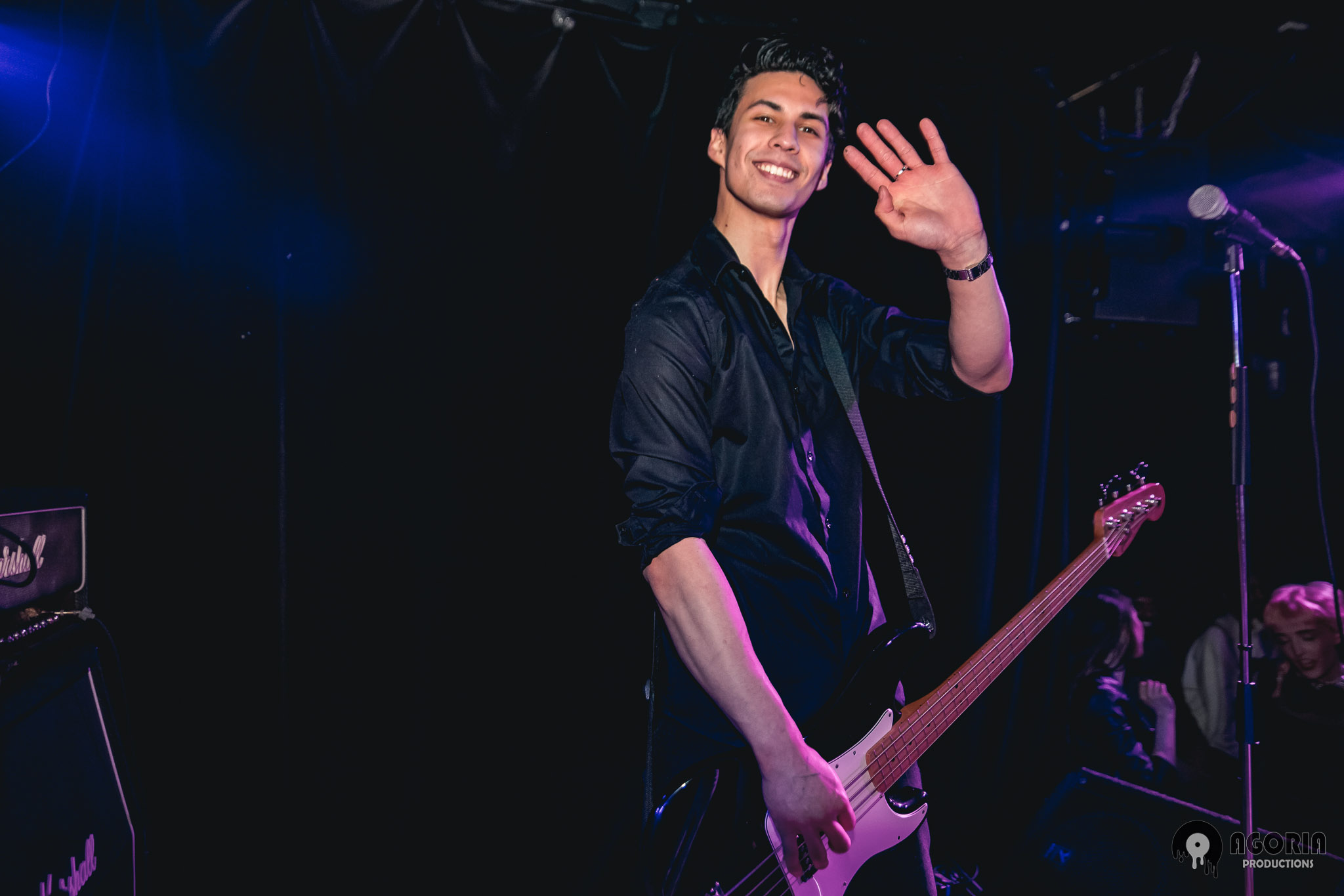 Tyler Twigger of Fluffio & The RPC smiling and waving at the camera