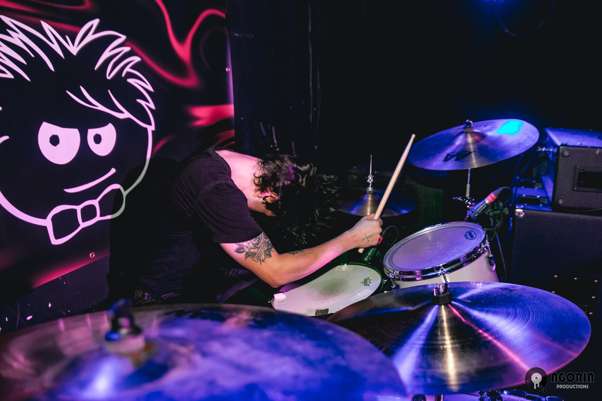 Sean Winick of Fluffio and The RPC Drumming live for a show at the baby g in toronto