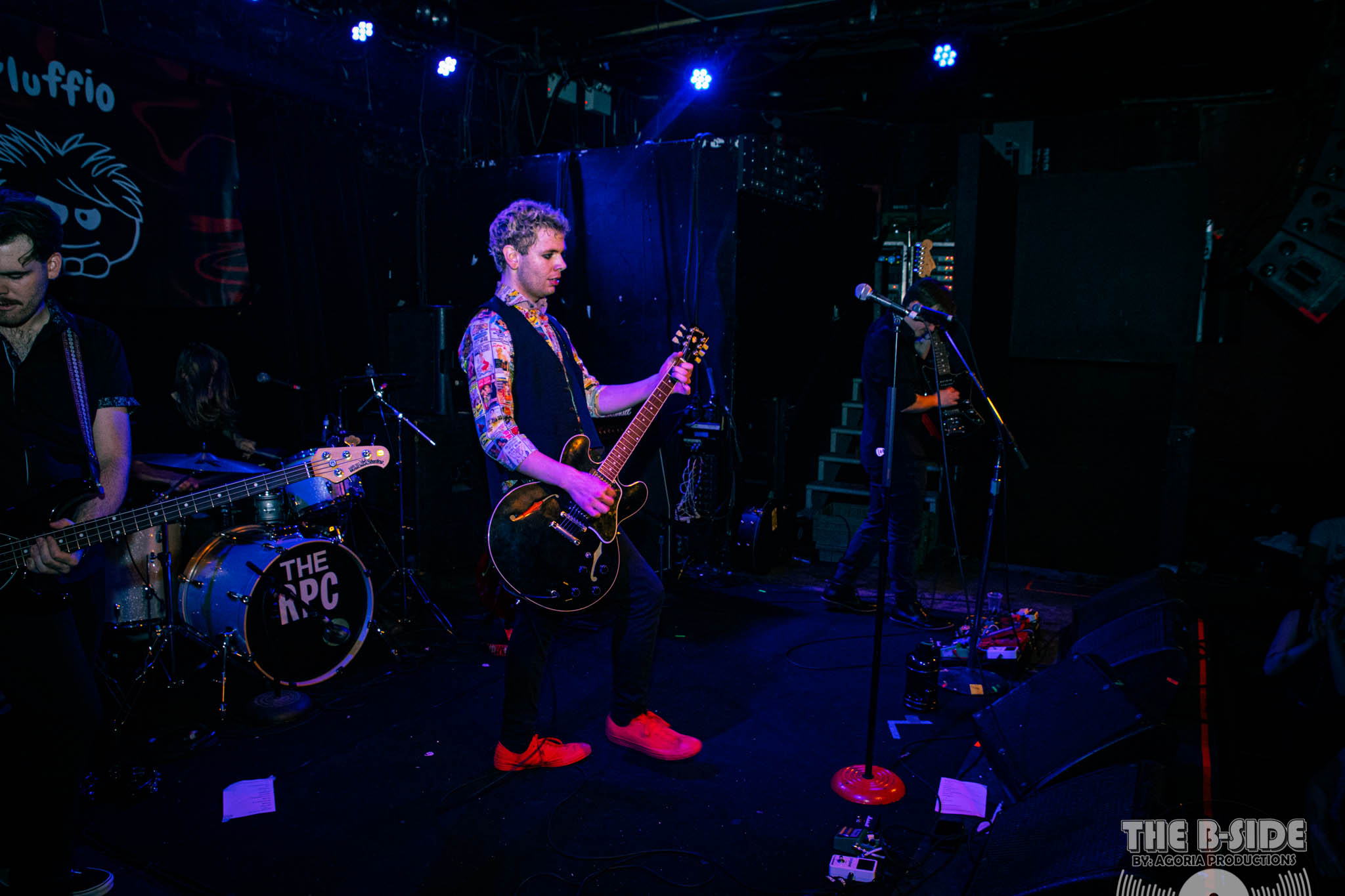 Fluffio & The RPC on Stage in Toronto at Lee's Palace