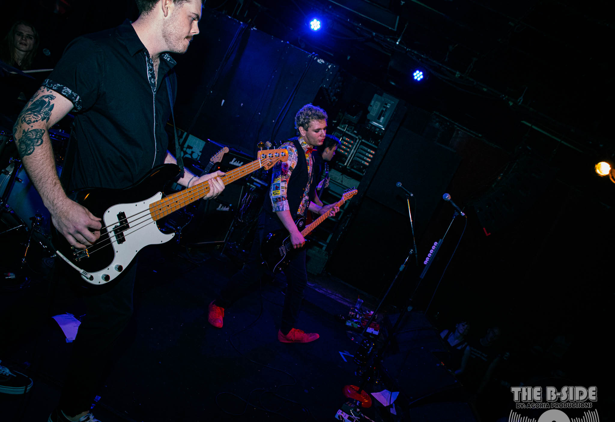 Bailey Skilton, Wes Bertram, Nick and Fluffio performing live with The RPC at Lee's Palace in Toronto