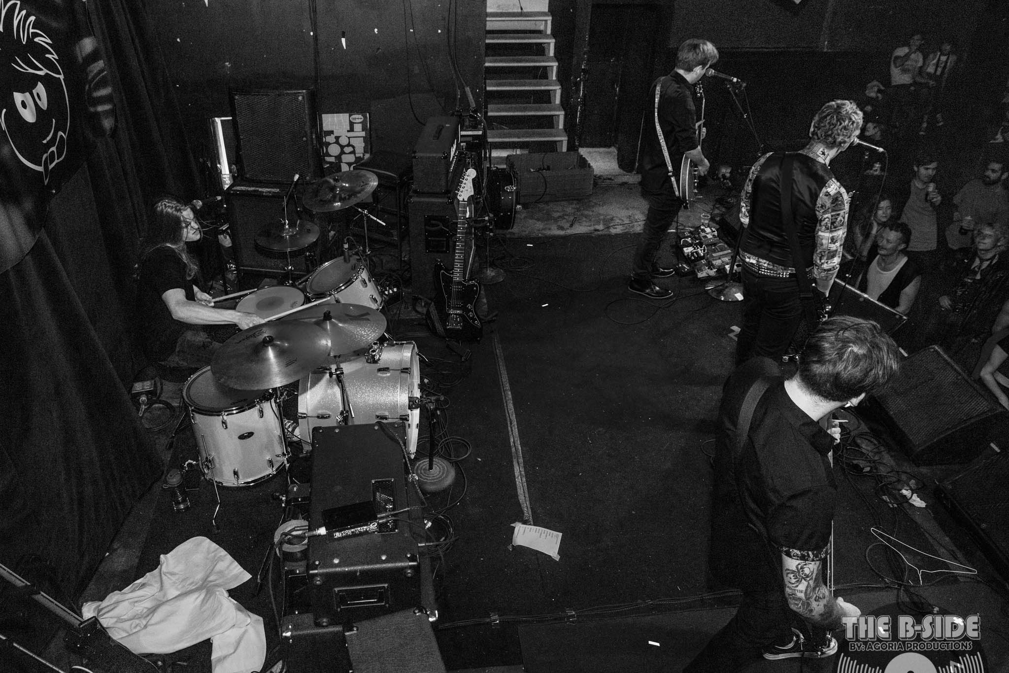Fluffio and the RPC band shot at Lee's Palace on stage in Toronto